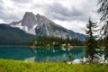 The Mountainous Setting of Emerald Lake